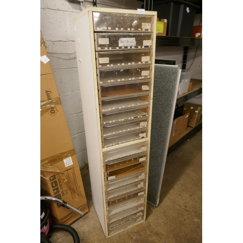 2171 - A 19 drawer cabinet