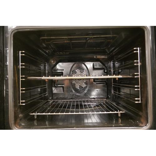 2178 - A Beko stainless steel glass door integrated single oven