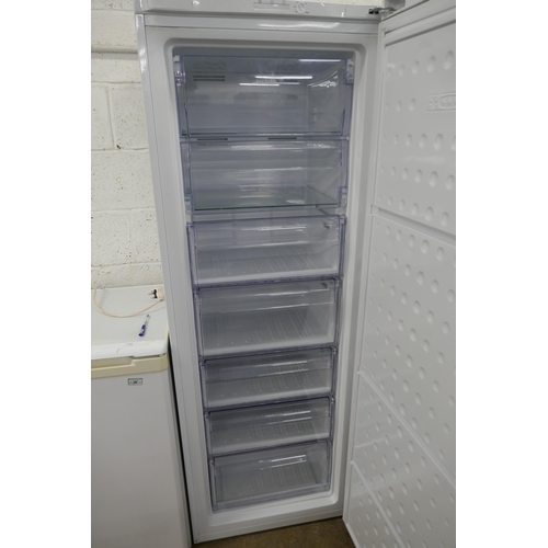 2180 - A Beko model TFFC671W white seven drawer free standing freezer