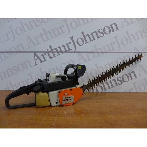 2271 - A Stihl HS60 AV electronic petrol driven hedge cutter