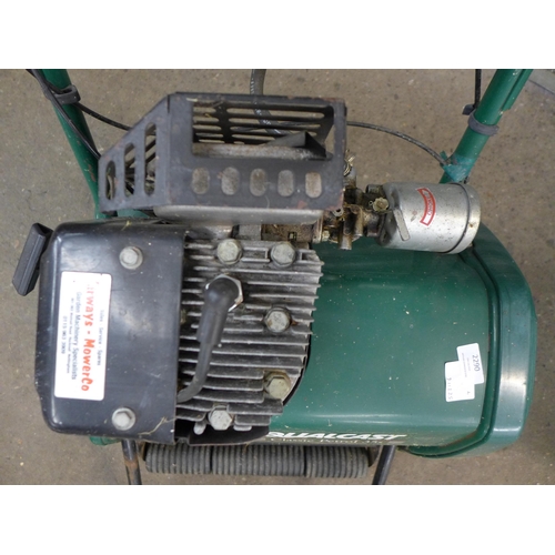 2290 - A Qualcast Classic petrol 35S cylinder lawn mower