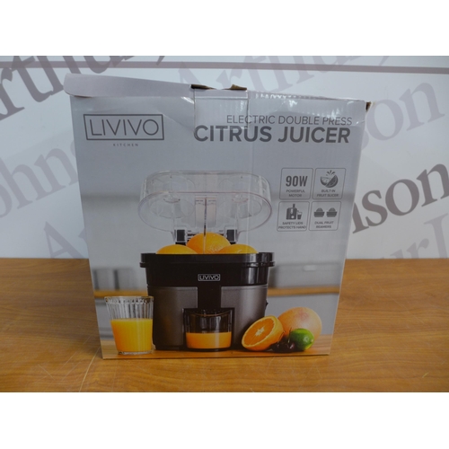 2315 - A Livivo electric double press citrus juicer