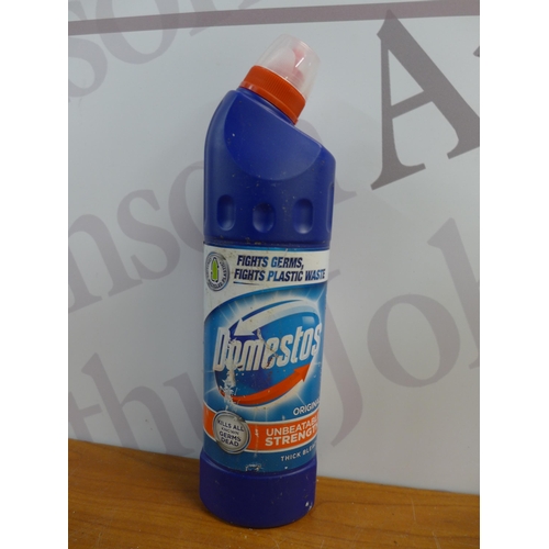 2330 - An assortment of cleaning products including Disinfectant detergent, Domestos bleach and Elbow Greas... 