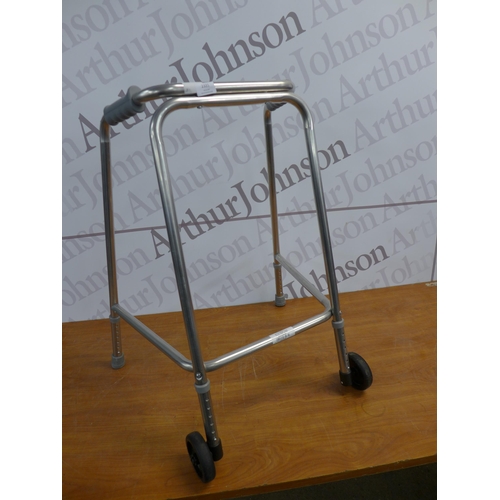 2331 - An Equiptocare adjustable aluminium walking frame