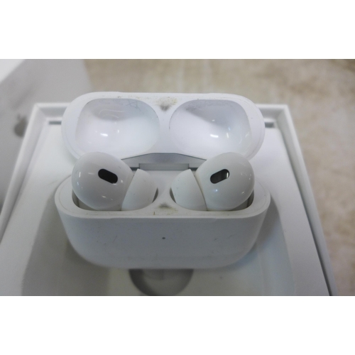 2136 - A pair of 2nd Generation Apple Air Pod Pro wireless earphones