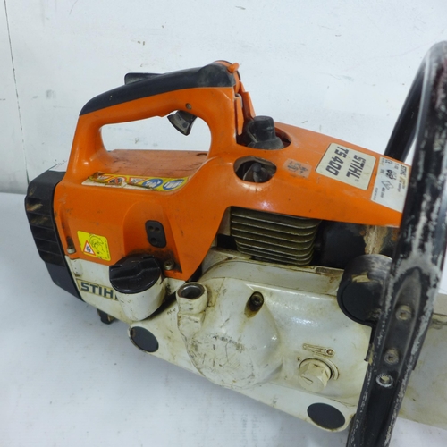 2136C - A Stihl TS400 petrol driven cut off saw