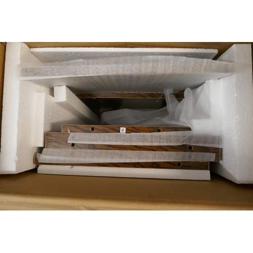 2394 - A set of Hom-Com matching bed side tables - furniture sold as boxed and flat-packed