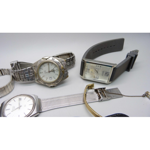 1032 - A collection of wristwatches including Seiko and Sekonda