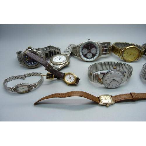 1040 - Wristwatches including Corvette, Accurist, Terner, Sekonda