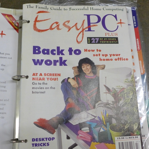 1175 - A collection of computer magazines including Your Computer, Popular Computing Weekly, Easy PC and Ea... 