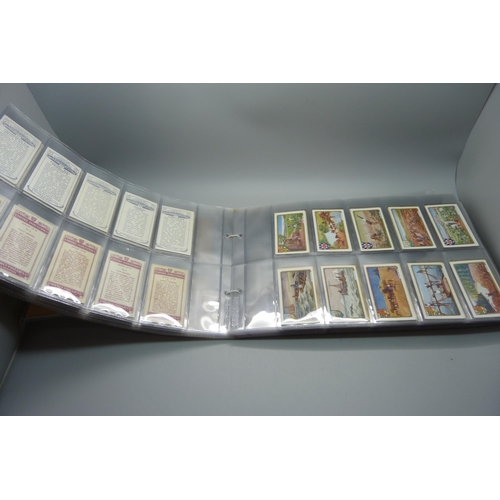 842 - CIGARETTE CARDS, ten complete sets, including Carreras British Fliers, Lloyd Old Inns, early Players... 