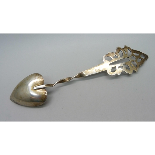 875A - A continental silver spoon, 18g