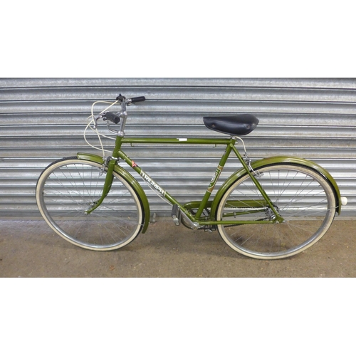 2197 - A vintage Triumph traffic master bike