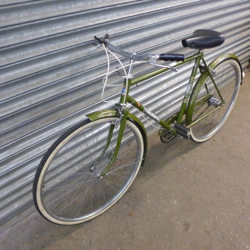 2197 - A vintage Triumph traffic master bike