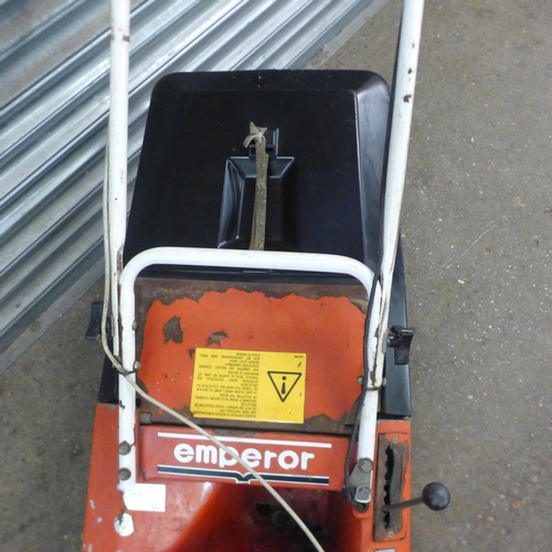 2204 - A Mountfield Emperor petrol driven lawnmower with a Briggs and Stratton Magnetron 4HP petrol engine ... 