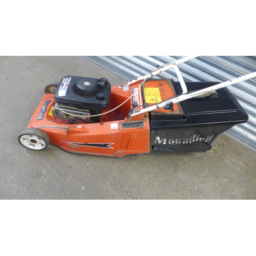 2204 - A Mountfield Emperor petrol driven lawnmower with a Briggs and Stratton Magnetron 4HP petrol engine ... 