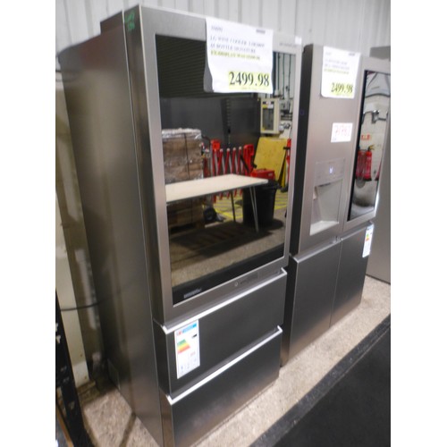 3051 - LG Signature LSR200W Stainless Steel Wine Cooler with Instaview, Original RRP £4500+VAT, (330-278) *... 