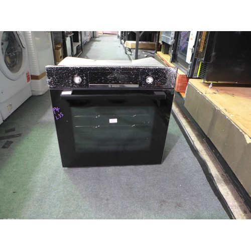 3184 - Bosch Serie 4 Single Pyrolytic Oven (Broken Control Unit) (H595xW594xD548) (Model no: HBS573BB0B) (5... 