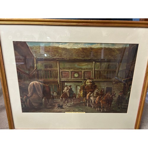 335 - A set of six Georgian street scene prints