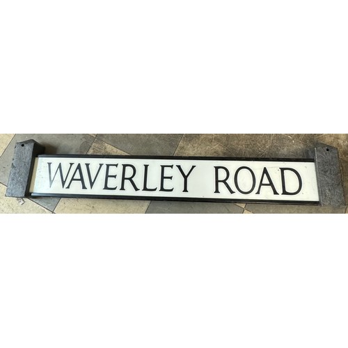 379 - A Waverley Road sign