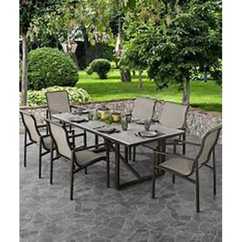 1428 - Delray 7 piece Sling Dining  Set, Original RRP £1083.33 + vat (4206-27) *This lot is subject to vat