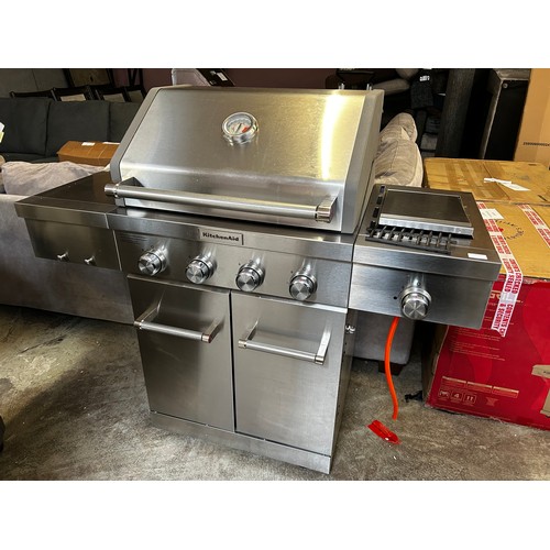 1463 - Kitchen Aid 4 Burner BBQ, Original RRP £541.66 + vat (4207-14) *This lot is subject to vat