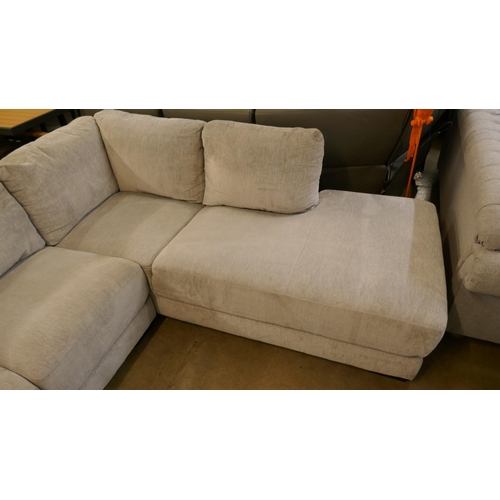 1308 - Zoy 2 piece Fabric Sectional , Original RRP £1166.66 + vat (4207-34) *This lot is subject to vat