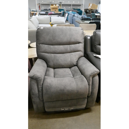 1378 - Felix Reclining Chair Fabric Swivel Recliner, Original RRP £333.33 + vat (4207-10) *This lot is subj... 