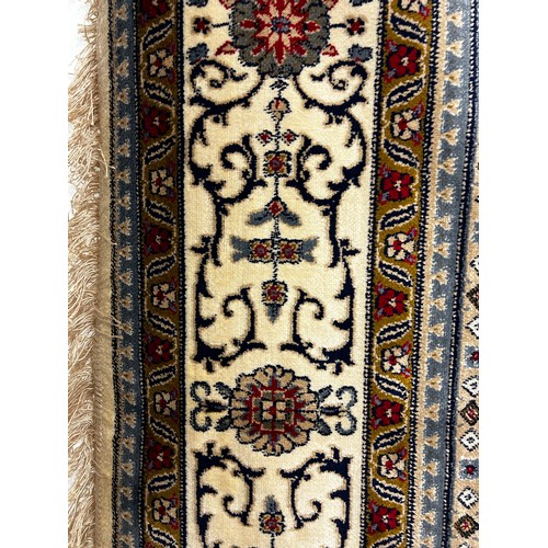 1321A - Full pile cashmere carpet, all over Persian pattern design