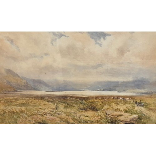 27 - William Bingham McGuinness (1849-1928), Near the Golf Links, Strathcannon, watercolour, signed lower... 