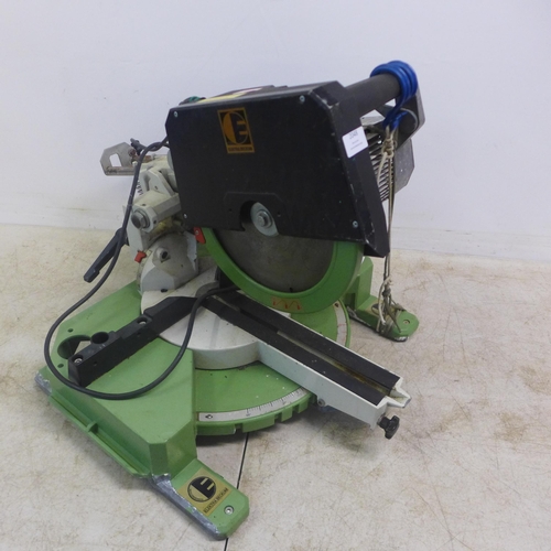 2048 - An Elektra Beckum D4470 sliding compact mitre saw (Failed PAT test due to earth continuity)