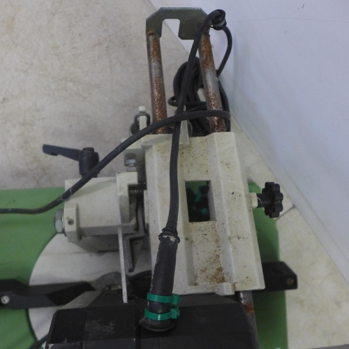 2048 - An Elektra Beckum D4470 sliding compact mitre saw (Failed PAT test due to earth continuity)