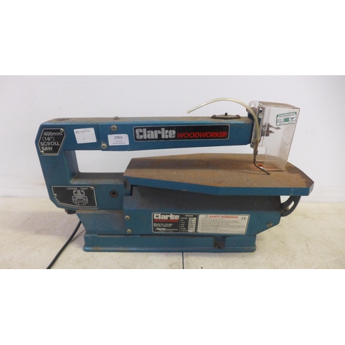 2003 - A Clarke Woodworker 230v 90w 16