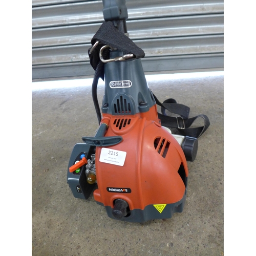 2215 - Two sovereign CDB26A petrol grass trimmers  * Police repossession