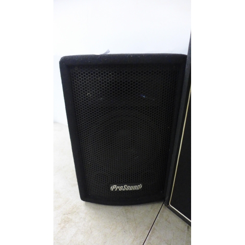 2122 - A JSH C50R, 50W amplifier and a Pro-Sound stereo speaker