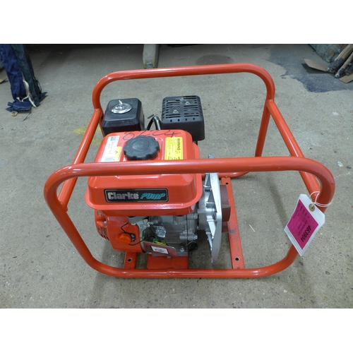 2326 - A Clarke pump PW80A petrol powered water pump (8224), a Clarke power IG1200D, 1100W petrol powered i... 