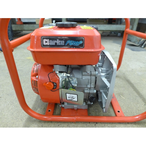 2326 - A Clarke pump PW80A petrol powered water pump (8224), a Clarke power IG1200D, 1100W petrol powered i... 