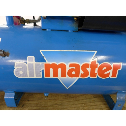 2332 - An Airmaster Tiger 16/550 turbo 50 litre air compressor (8243)  - sold as scrap - * This lot is subj... 