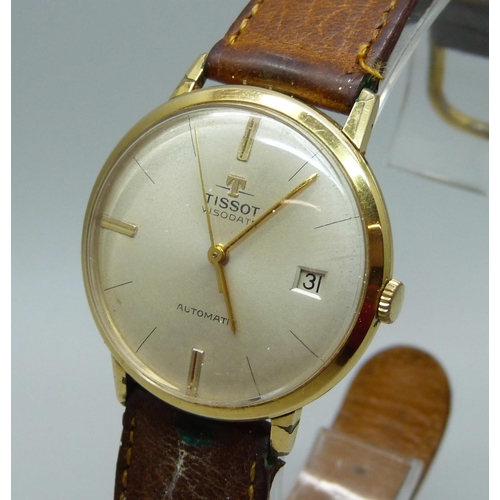 1041 - A Tissot Visodate automatic wristwatch with date