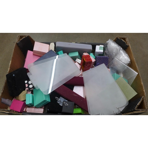 1113 - Assorted jewellery boxes **PLEASE NOTE THIS LOT IS NOT ELIGIBLE FOR IN-HOUSE POSTING AND PACKING**