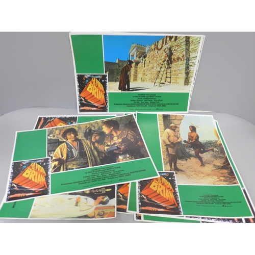 615 - Twelve Monty Python Life of Brian Spanish lobby cards