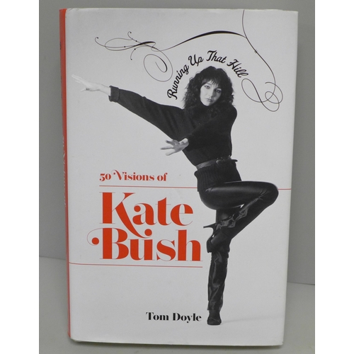 616 - A Kate Bush biography, Running Up That Hill by Tom Doyle, signed inside by Kate Bush, no COA