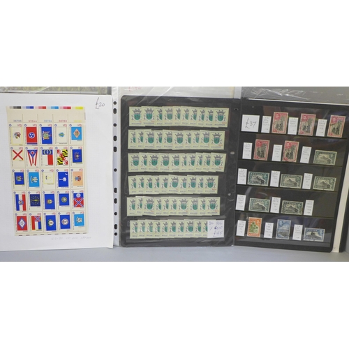 651 - GB and World stamps on 23 sheets, duplication but catalogues at over £3,000