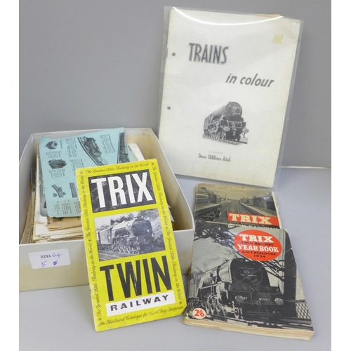 676 - A collection of model railway publications