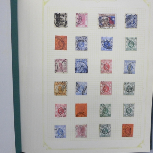 677 - Album of stamps collected for Chinese postmarks, including treat ports, IJPO etc