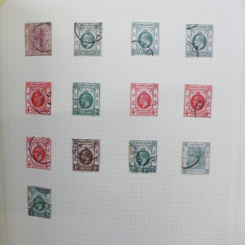 677 - Album of stamps collected for Chinese postmarks, including treat ports, IJPO etc