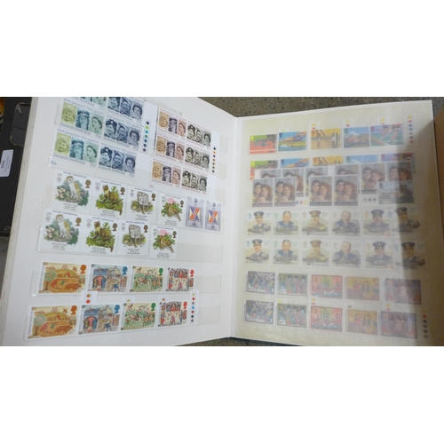 678 - Great Britain 1981-2000 unmounted mint commemoratives in stock box and in 170+ presentation packs. F... 