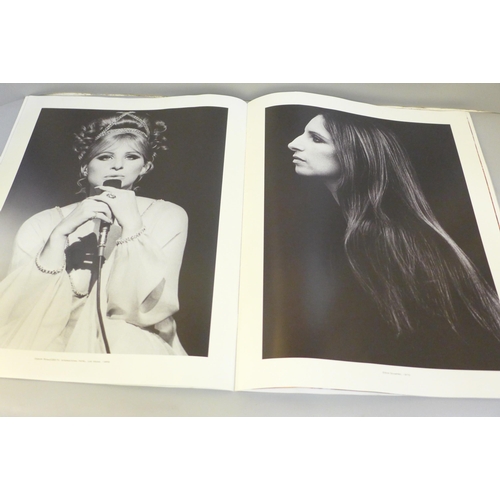 680 - A Barbara Streisand autographed programme, (no COA)