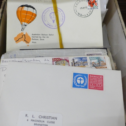 682 - Box of stamps, covers, etc.