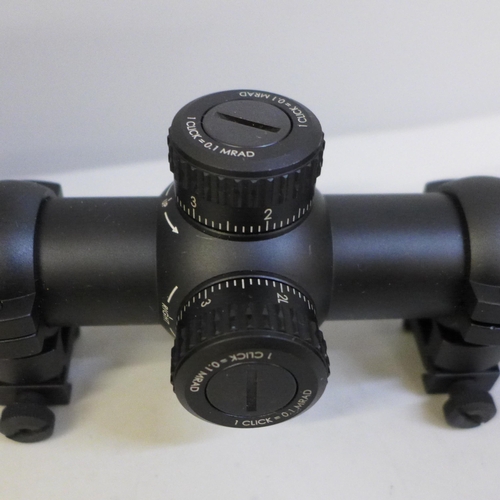 691 - A Vortex Optics USA rifle scope, 4-16x44